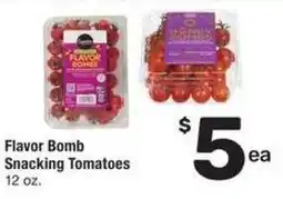 Albertsons Flavor Bomb Snacking Tomatoes offer