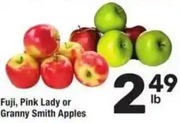 Albertsons Fuji, Pink Lady or Granny Smith Apples offer
