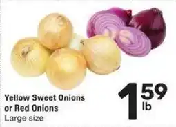 Albertsons Yellow Sweet Onions or Red Onions offer