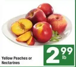 Albertsons Yellow Peaches or Nectarines offer