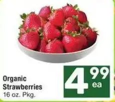 Albertsons Organic Strawberries offer