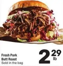 Albertsons Fresh Pork Butt Roast offer
