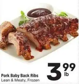 Albertsons Pork Baby Back Ribs offer