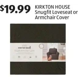 Aldi KIRKTON HOUSE Snugfit Loveseat or Armchair Cover offer