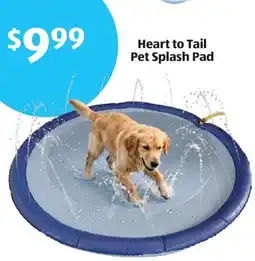 Aldi Heart to Tail Pet Splash Pad offer