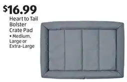 Aldi Heart to Tail Bolster Crate Pad offer