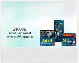 Walgreens Advil Pain Relief offer