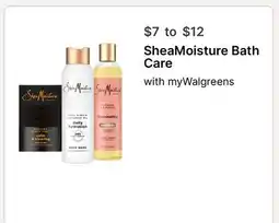 Walgreens SheaMoisture Bath Care offer