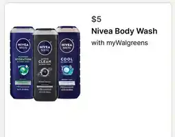 Walgreens Nivea Body Wash offer