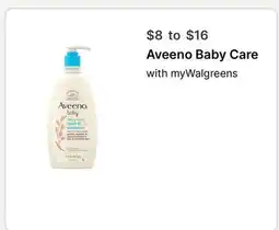 Walgreens Aveeno Baby Care offer