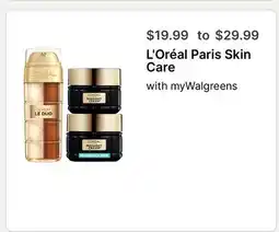 Walgreens L'Oréal Paris Skin Care offer