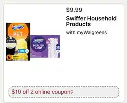 Walgreens Swiffer Household Products offer