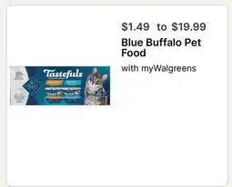 Walgreens Blue Buffalo Pet Food offer