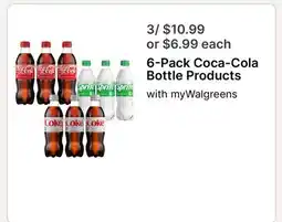 Walgreens 6-Pack Coca-Cola Bottle Products offer