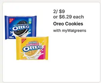 Walgreens Oreo Cookies offer