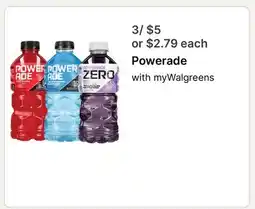 Walgreens Powerade offer