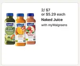 Walgreens Naked Juice offer