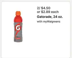 Walgreens Gatorade offer