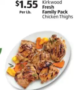 Aldi Kirkwood Fresh Family Pack Chicken Thighs offer