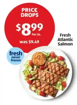 Aldi Fresh Atlantic Salmon offer