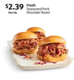 Aldi Fresh Seasoned Pork Shoulder Roast offer