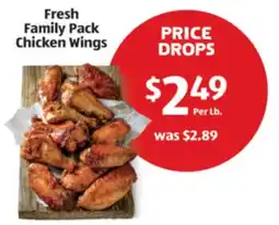 Aldi Fresh Family Pack Chicken Wings offer
