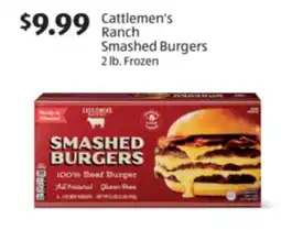 Aldi Cattlemen's Ranch Smashed Burgers offer