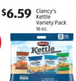 Aldi Clancy's Kettle Variety Pack offer