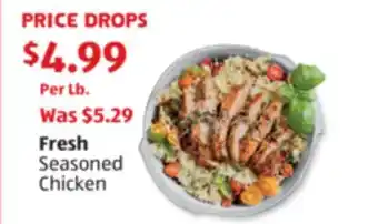 Aldi Fresh Seasoned Chicken offer
