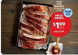 Aldi Fresh Pork Spareribs offer