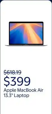 Walmart Restored MacBook Air 13.3 Laptop - Apple M1 chip - 8GB Memory - 256GB SSD - Space Gray offer
