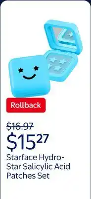 Walmart Starface Hydro-Star Salicylic Acid Patches + Big Blue Compact offer