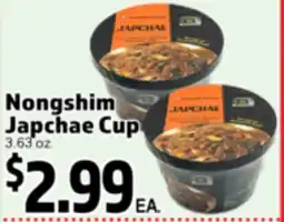 Superior Grocers Nongshim Japchae Cup offer