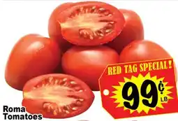 Superior Grocers Roma Tomatoes offer