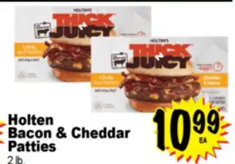 Superior Grocers Holten Bacon & Cheddar Patties offer