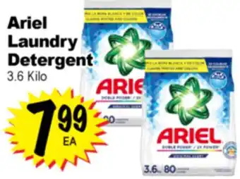 Superior Grocers Ariel Laundry Detergent offer