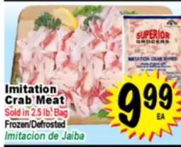 Superior Grocers Imitation Crab Meat offer