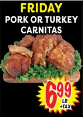 Superior Grocers PORK OR TURKEY CARNITAS offer