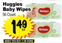 Superior Grocers Huggies Baby Wipes offer