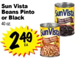 Superior Grocers Sun Vista Beans Pinto or Black offer
