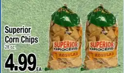 Superior Grocers Superior Corn Chips offer