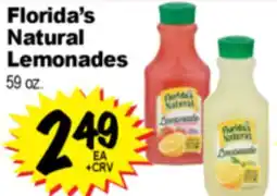 Superior Grocers Florida's Natural Lemonades offer