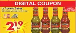 Superior Grocers La Costena Salsas offer