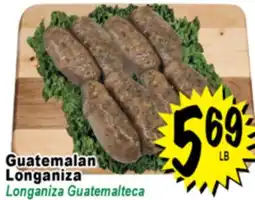 Superior Grocers Guatemalan Longaniza offer