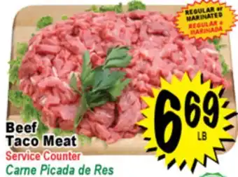 Superior Grocers Beef Taco Meat offer