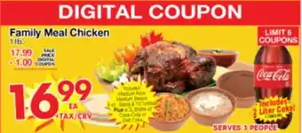 Superior Grocers Family Meal Chicken offer