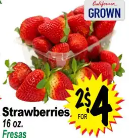 Superior Grocers Strawberries offer