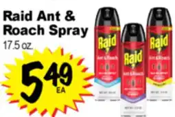 Superior Grocers Raid Ant & Roach Spray offer