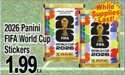 Superior Grocers 2026 Panini FIFA World Cup Stickers offer