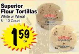 Superior Grocers Superior Flour Tortillas offer